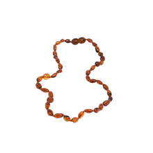 Load image into Gallery viewer, AMBER COGNAC NECKLACE