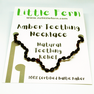 AMBER CHERRY NECKLACE