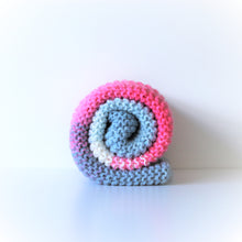 Load image into Gallery viewer, Knitted Baby Blanket - Pink Bliss